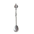 thumbnail image 1 of PuSpu Vintage Metal Coffee Spoon – Home Decoration Kitchen Utensils 12.5 cm Alloy Tea / Dessert / Stirring Spoon, Bronze Relief Handle, Western Tableware & Photo Prop, 1 of 6