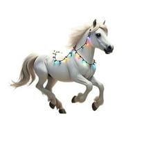 PuSpu White Acrylic 2D Christmas Tree Pendant, 8cm Elegant Angel Design for Holiday Home & Car Decor, Durable Festive Hanging Ornament, 3.5in Lightweight Seasonal Accent