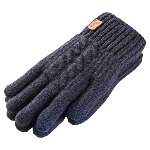 PuSpu Winter Velvet Thickened Warm Gloves Women's Gloves Outdoor Cold Proof Gloves