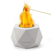 Puarbianja Tabletop Fire Pit - Smores Fire Pit Table Top Kit, Tabletop Fire Pit, Table Top Firepit Bowl, Mini Pit, Mini Fireplace, Housewarming Gift