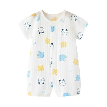 Puawkoer Baby Boy Easter Romper Toddler Boy Girl Romper Jumpsuit Outfits 2T Clothes 24 Month Clothes for Boys Easter Outfit Boy Zipper Rompe