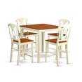 thumbnail image 1 of Pub High Table & 4 Bar Stools, White Finish, 1 of 1