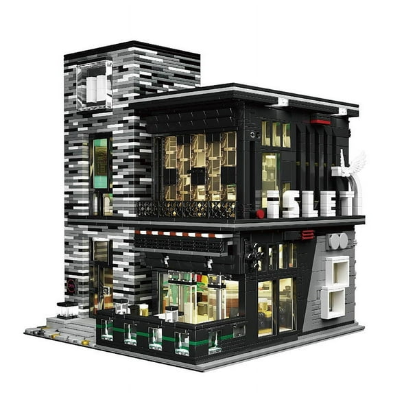 Pub and Restaurant Modular City Building Blocks Set | 3,992 Pieces | GJ-MPR