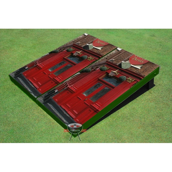 Pub Station #4 Cornhole Boards