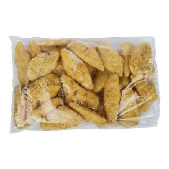 Pubhouse Boneless Battered Oven Ready Cod Fillet Portions, 10 Pound