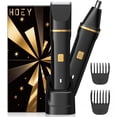 thumbnail image 1 of Obacre  Electric Razor for Men, IPX7 Waterproof Versatile Shaver for Temple, Groin, Nose, Ear Hairs, Beard, Body Hair Trimmer for Men, Painless Grooming Kit with 2 Replaceable Ceramic Blade Heads, 1 of 8