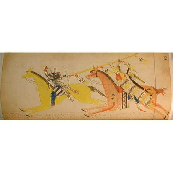 Public Domain Images MET318818 Ledger Drawing Poster Print, 18 x 24