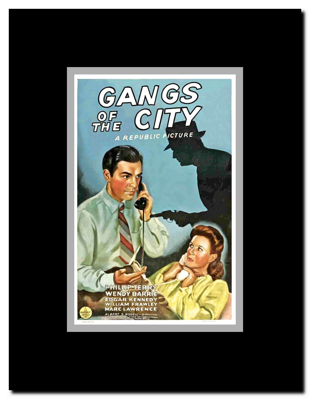 Public Enemies Framed Movie Poster