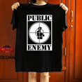 thumbnail image 1 of Public Enemy 80s 90s Hip Hop Group Music Fan Gift Graphic Tee,for unisex up to 5XL, 1 of 2