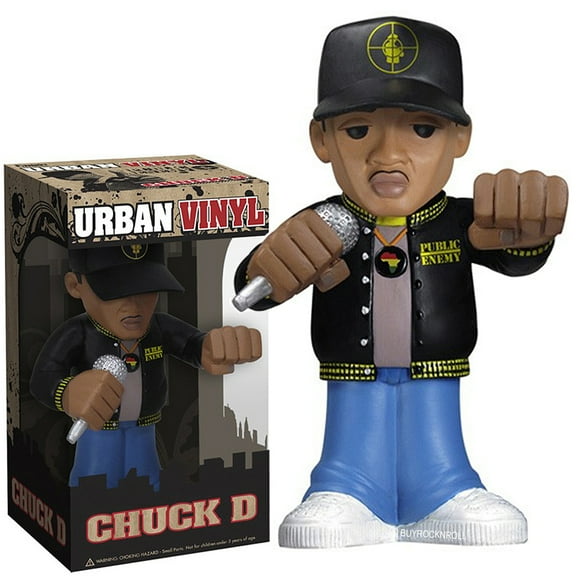 Public Enemy Collectible 2011 Funko Urban Vinyl Chuck D 6" Figure