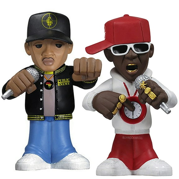 Public Enemy Collectible 2011 Funko Urban Vinyl Flavor Flav Chuck D Figure Set