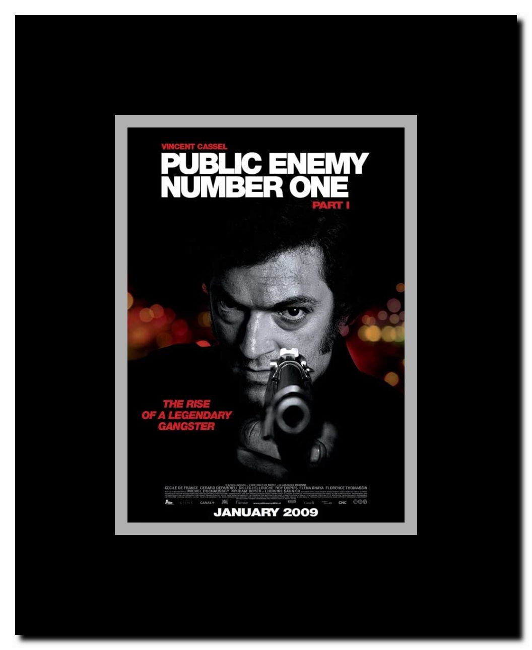 Public Enemy Number One Framed Movie Poster