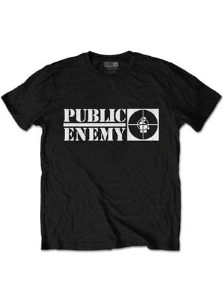 Public Enemy Target Logo Pattern Black MLB Jersey