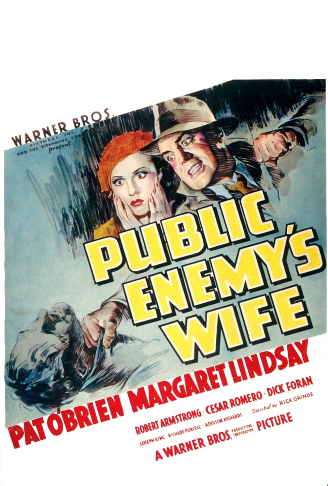 Public EnemyS Wife Canvas Art - (24 x 36)