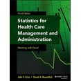 thumbnail image 1 of Public Health/Epidemiology and Biostatistics: Statistics for Health Care Management and Administration: Working with Excel (Paperback), 1 of 1