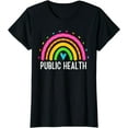 thumbnail image 1 of Public Health Women Rainbow Healthcare Worker T-Shirt, 1 of 3
