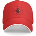 thumbnail image 1 of Public Hip Hop Enemy Baseball Cap Adjustable Dad Hat Breathable Sun Hats for Men Women, 1 of 9