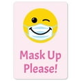 thumbnail image 1 of Public Safety Sign - Mask Up Please! | Peel And Stick Wall Graphic | Protect Your Business, Municipality, Home & Colleagues | Made in the USA, 1 of 5