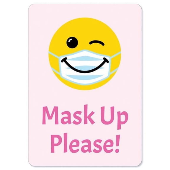 Public Safety Sign - Mask Up Please