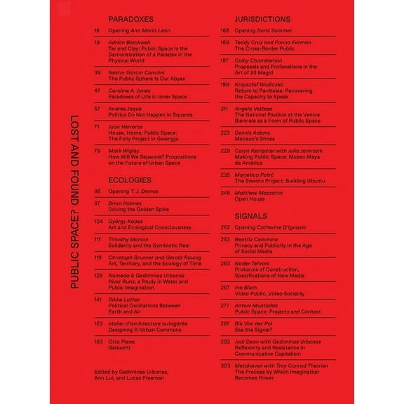 Public Space? Lost and Found (Hardcover)