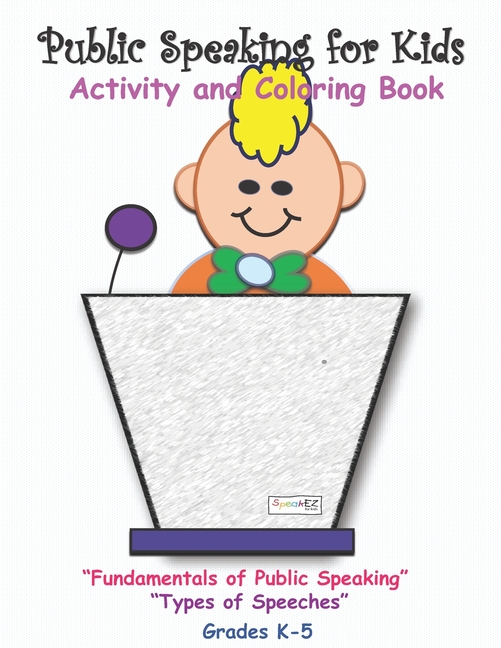 Speaking Coloring Public Speaking Coloring and Activity Bo Public Speaking for Kids ...