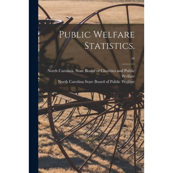 Public Welfare Statistics.; 16, (Paperback)