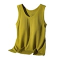 thumbnail image 1 of Public Womens Plus Size Ribbed Tank Tops with Built in Bra Causal Sleeveless Scoop Neck Summer Basic Tops Loose Fit Shirts Green XXL, 1 of 8