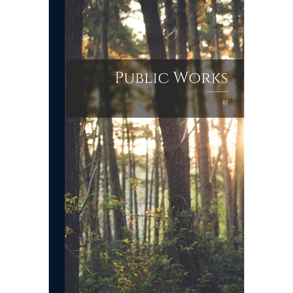 Public Works; 47 Paperback 1015109217 9781015109216 Anonymous