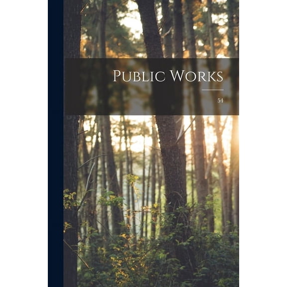 Public Works; 54 (Paperback)