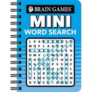 Publications International Brain Games To Go Mini Word Search, Spiral-Bound