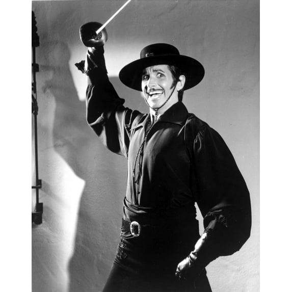 Publicity still of George Hamilton in Zorro, The Gay Blade Photo Print (24 x 30)