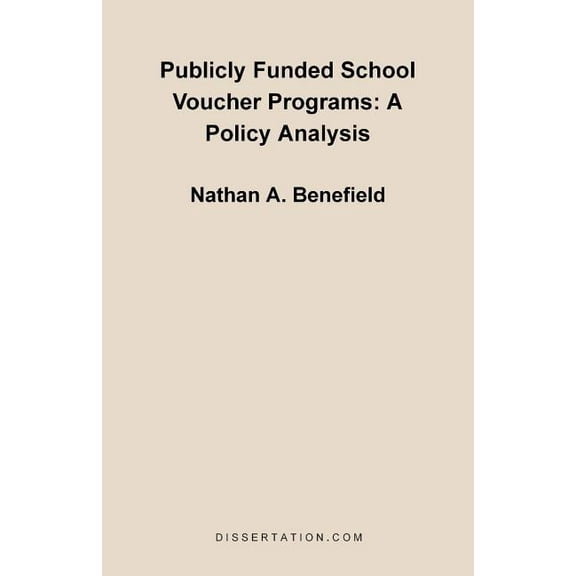 Publicly Funded School Voucher Programs (Paperback)