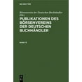 thumbnail image 1 of Publikationen Des Börsenvereins Der Deutschen Buchhändler. Band 15, (Hardcover), 1 of 1