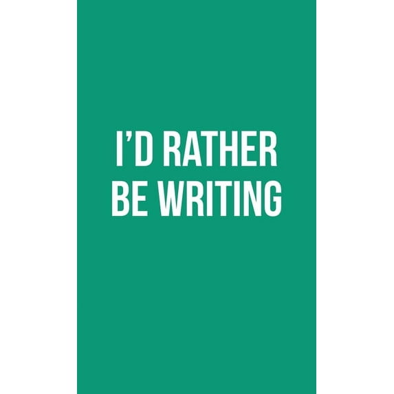Publish Her Journal X (I'd Rather Be Writing), (Hardcover)