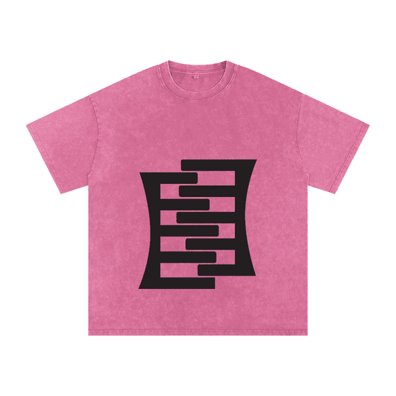 Publishing Rights Acid Wash Oversize Tee
