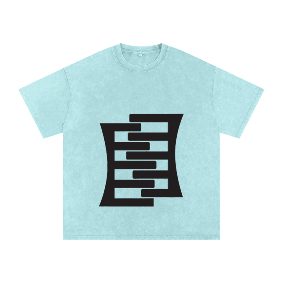 Publishing Rights Acid Wash Oversize Tee