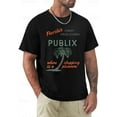 thumbnail image 1 of Publix Super Market Vintage Retro Where Shopping Is A Pleasure Unisex T-Shirt, for men & women, up to size 5XL, 1 of 3