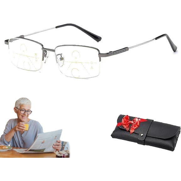 Pubyfun Intellireaders, Ribili-Ribili Intellireaders, Olygee Intellireaders Glasses, Anti-Blue Light Zoom Presbyopia Glasses