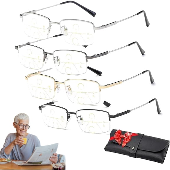 Pubyfun Intellireaders, Ribili-Ribili Intellireaders, Olygee Intellireaders Glasses, Anti-Blue Light Zoom Presbyopia Glasses