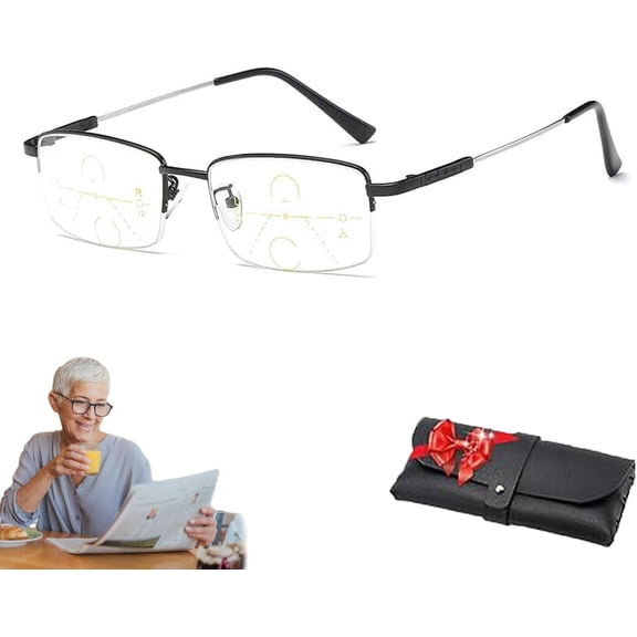 Pubyfun Intellireaders, Ribili-Ribili Intellireaders, Olygee Intellireaders Glasses, Anti-Blue Light Zoom Presbyopia Glasses