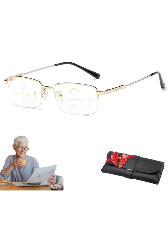 Pubyfun Intellireaders, Ribili-Ribili Intellireaders, Olygee Intellireaders Glasses, Anti-Blue Light Zoom Presbyopia Glasses