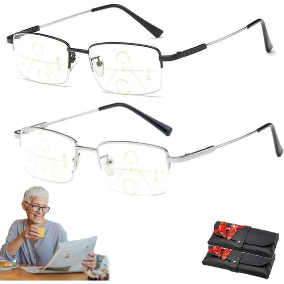 Pubyfun Intellireaders, Ribili-Ribili Intellireaders, Olygee Intellireaders Glasses, Anti-Blue Light Zoom Presbyopia Glasses