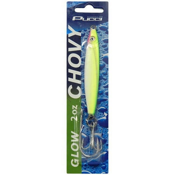 Pucci PUC3-21D080-SGGB Chovy White & Lime/Green Back, 3 oz