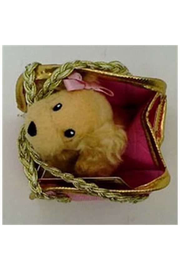 Pucci Pups Gold Micro Bag w/ Cocker Spaniel