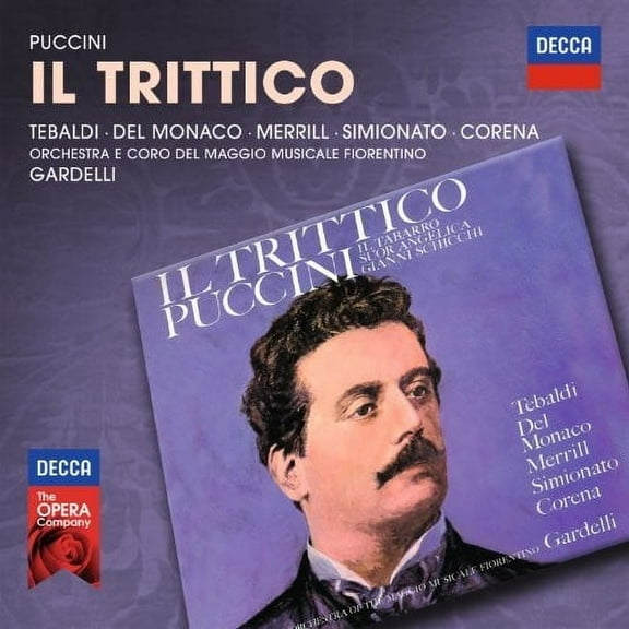 Puccini - Il Trittico Tebaldi Del Monaco Merrill - CD