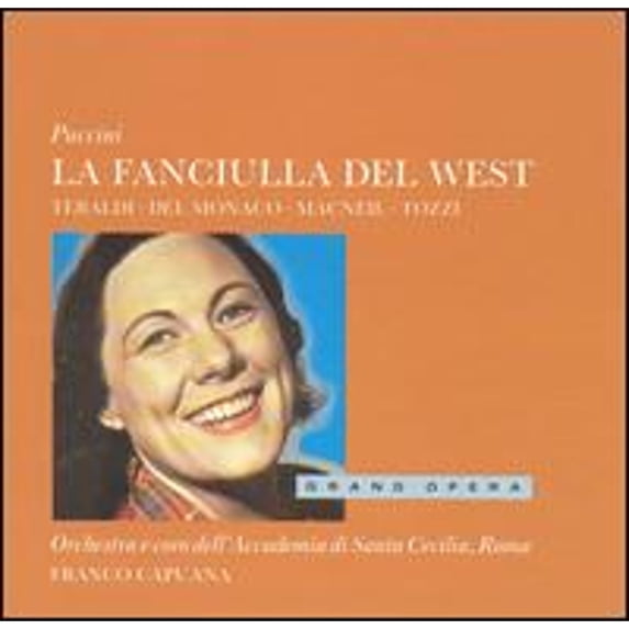 Puccini: La fanciulla del West (CD) by Angelo Mercuriali (vocals), Athos Cesarini (vocals), Bianca Maria Casoni (vocals), Cornell MacNeil (vocals);...