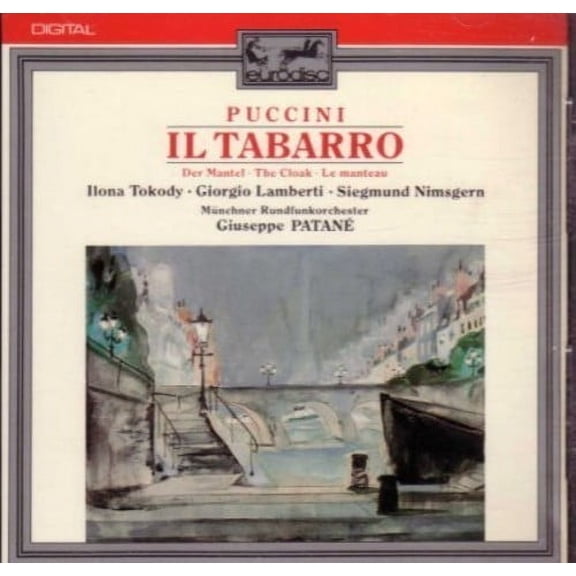 Puccini / Pane - Il Tabarro / Patane,T - Music & Performance - CD