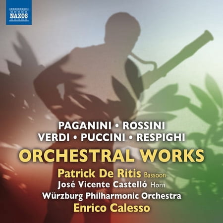 Puccini / de Ritis / Wurzburg Philharmonic Orch - Paganini, Rossini, Verdi, Puccini & Respighi: Orchestral Works - Music & Performance - CD