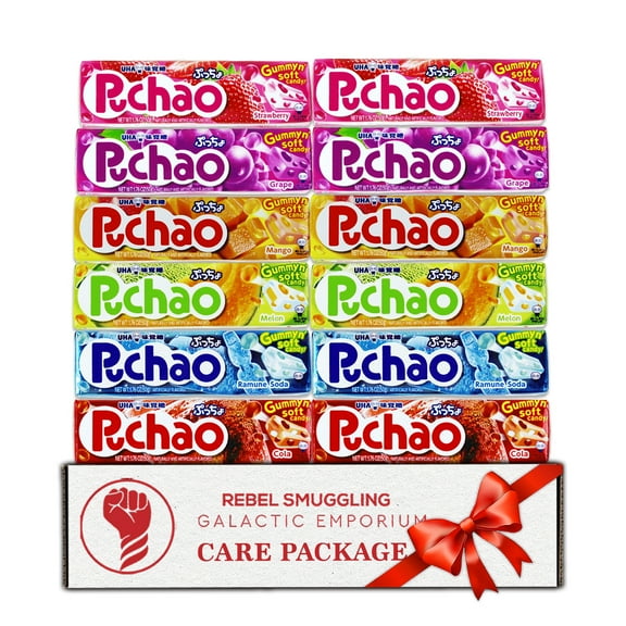 Puchao Stick Variety Pack 6 Flavors 2 of Each (Total of 12)