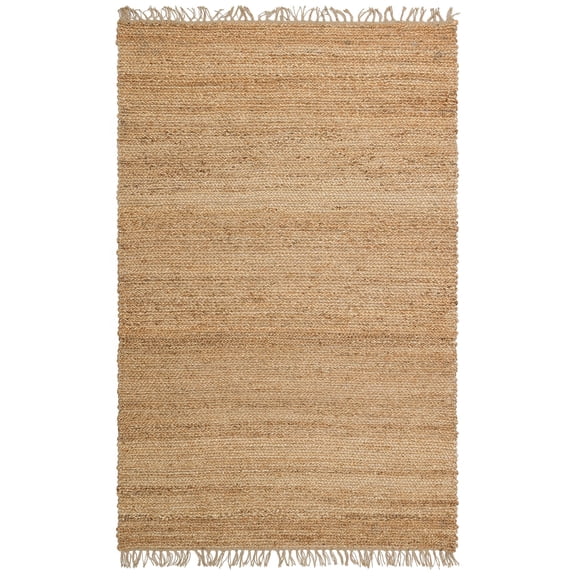 Puchenau Beige Modern Jute Jute Area Rug